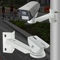 Supporto universale per telecamera di sicurezza per montaggio ad angolo, su palo e a parete