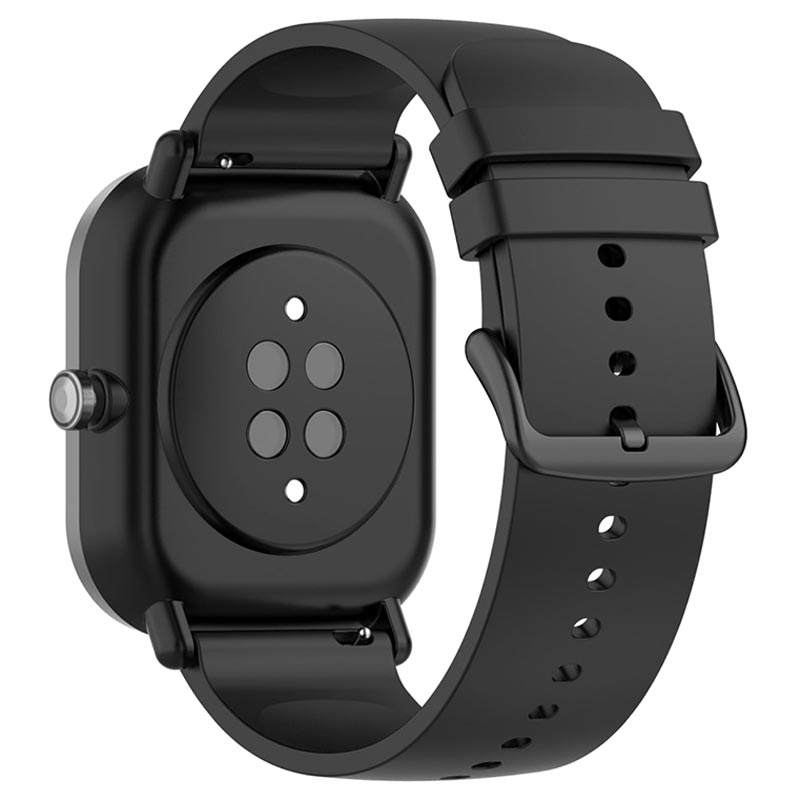 Cinturino in Silicone Universale per Smartwatch - 22mm - Nero