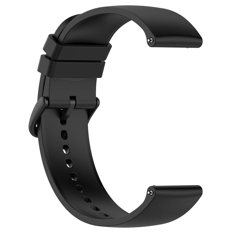 Cinturino in Silicone Universale per Smartwatch - 22mm - Nero