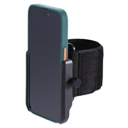 Fascia da braccio sportiva universale con supporto per smartphone - 4"-7" - Nero