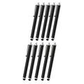 Penna stilo universale per iPhone, smartphone e tablet - 20 pezzi. - Nero