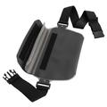 Marsupio universale impermeabile con cintura regolabile - 7" - Nero