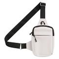 Borsa a tracolla UrbanFlex con tracolla regolabile - Bianca