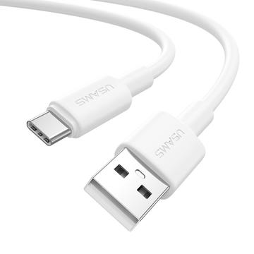 Usams U90 SJ761 Cavo da USB-A a Tipo-C da 1m - 3A/18W - Bianco