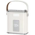 Usams US-CD196 Power Station 130W / Power Bank 80000mAh - 2xUSB-C, 3xUSB-A - Bianco