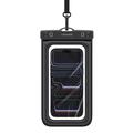 Custodia universale impermeabile IPX8 Usams YD017 - 7.2" - Nera