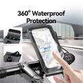 Supporto impermeabile per telefono da bicicletta Usams ZJ083 - 4.7"-7.2"