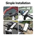 Supporto impermeabile per telefono da bicicletta Usams ZJ083 - 4.7"-7.2"