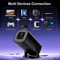 Proiettore Android portatile V1 con WiFi/Bluetooth - Nero