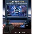 Proiettore Android portatile V1 con WiFi/Bluetooth - Nero