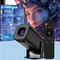 Proiettore Android portatile V1 con WiFi/Bluetooth - Nero