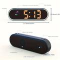 Display HUD GPS per auto V11 con tachimetro, bussola e orologio - Nero