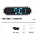 Display HUD GPS per auto V11 con tachimetro, bussola e orologio - Nero