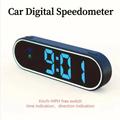 Display HUD GPS per auto V11 con tachimetro, bussola e orologio - Nero