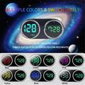 V15 GPS HUD - Display head-up per auto con tachimetro, bussola e orologio - Nero