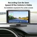 V16 Dash Cam con HUD GPS da 5" con tachimetro, Wi-Fi e localizzazione GPS - Nero
