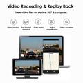 V16 Dash Cam con HUD GPS da 5" con tachimetro, Wi-Fi e localizzazione GPS - Nero