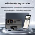 V16 Dash Cam con HUD GPS da 5" con tachimetro, Wi-Fi e localizzazione GPS - Nero