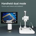 Microscopio digitale portatile V17 con schermo IPS da 5″ - Zoom 5-1000× - Bianco