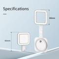V18 Luce magnetica per selfie 2500K-9000K - Bianca