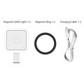 V18 Luce magnetica per selfie 2500K-9000K - Bianca