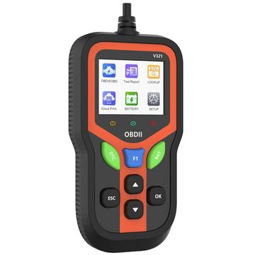 V321 OBD2 Scanner diagnostico per guasti auto con schermo a colori da 2,4 pollici