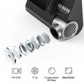 V55: doppia dash cam 4K/1080p con sensore Sony IMX415, Wi-Fi e supercondensatore - Nero