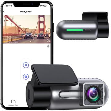 V57 WiFi Mini Dash Cam 1080p - Controllo WiFi e app