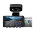 Videocamera da cruscotto V58 a 3 canali - 4K anteriore, 1080p posteriore/abitacolo, GPS, Wi-Fi