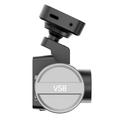 Videocamera da cruscotto V58 a 3 canali - 4K anteriore, 1080p posteriore/abitacolo, GPS, Wi-Fi