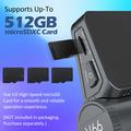 Dash cam GPS V66 a 3 canali - 4K anteriore, abitacolo e posteriore - Nero
