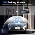 V69: doppia dash cam 4K con visione notturna e monitoraggio in fase di parcheggio