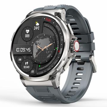 Smartwatch impermeabile V69 con monitoraggio della frequenza cardiaca - Argento