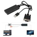 Adattatore da VGA a HDMI con USB per alimentazione e audio - 1080p