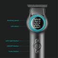 Tosatrice professionale VGR 990 con display LED, 7000-8000 giri/min - Nera
