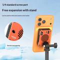 Ventola di raffreddamento magnetica TEC VRIG TT-02 per telefono e fotocamera - Arancione
