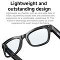 Occhiali intelligenti VX2 - Fotocamera da 2 MP, traduzione con IA, Bluetooth 5.4, WiFi 6 - Lenti anti-luce blu