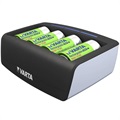 Caricabatterie Universale Goobay per 4x AA/AAA, 2x 9V Batterie