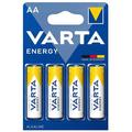 Batteria Varta Energy R6/AA - 4 pezzi.