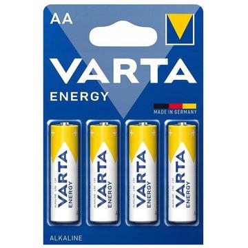 Batteria Varta Energy R6/AA - 4 pezzi.