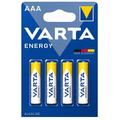 Batteria Varta Energy LR03/AAA - 4 pezzi.