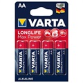 Batteria AA Varta Longlife Max Power 4706110404 - 1.5V - 1x4
