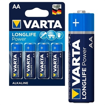 Batteria AA Varta Longlife Power 4906110414 - 1.5V - 1x4