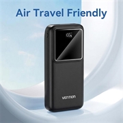 Power bank Vention serie FHL da 20000mAh con display digitale - 22.5W