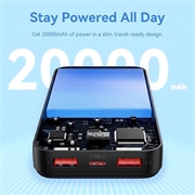Power bank Vention serie FHL da 20000mAh con display digitale - 22.5W