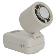 Ventilatore portatile Verbatim Cool \'n\' Go Ice Touch Mini - Bianco argento