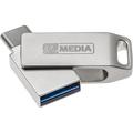 Chiavetta USB Verbatim MyDual USB-A/USB-C da 32GB - Argento