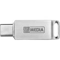 Chiavetta USB Verbatim MyDual USB-A/USB-C da 32GB - Argento