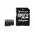 Scheda di memoria Verbatim Pro U3 microSDXC con adattatore SD 47046 - 512 GB