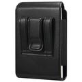Custodia con clip da cintura verticale per iPhone Duo, Samsung Galaxy Z Fold8, Xiaomi 18 Fold - Nera